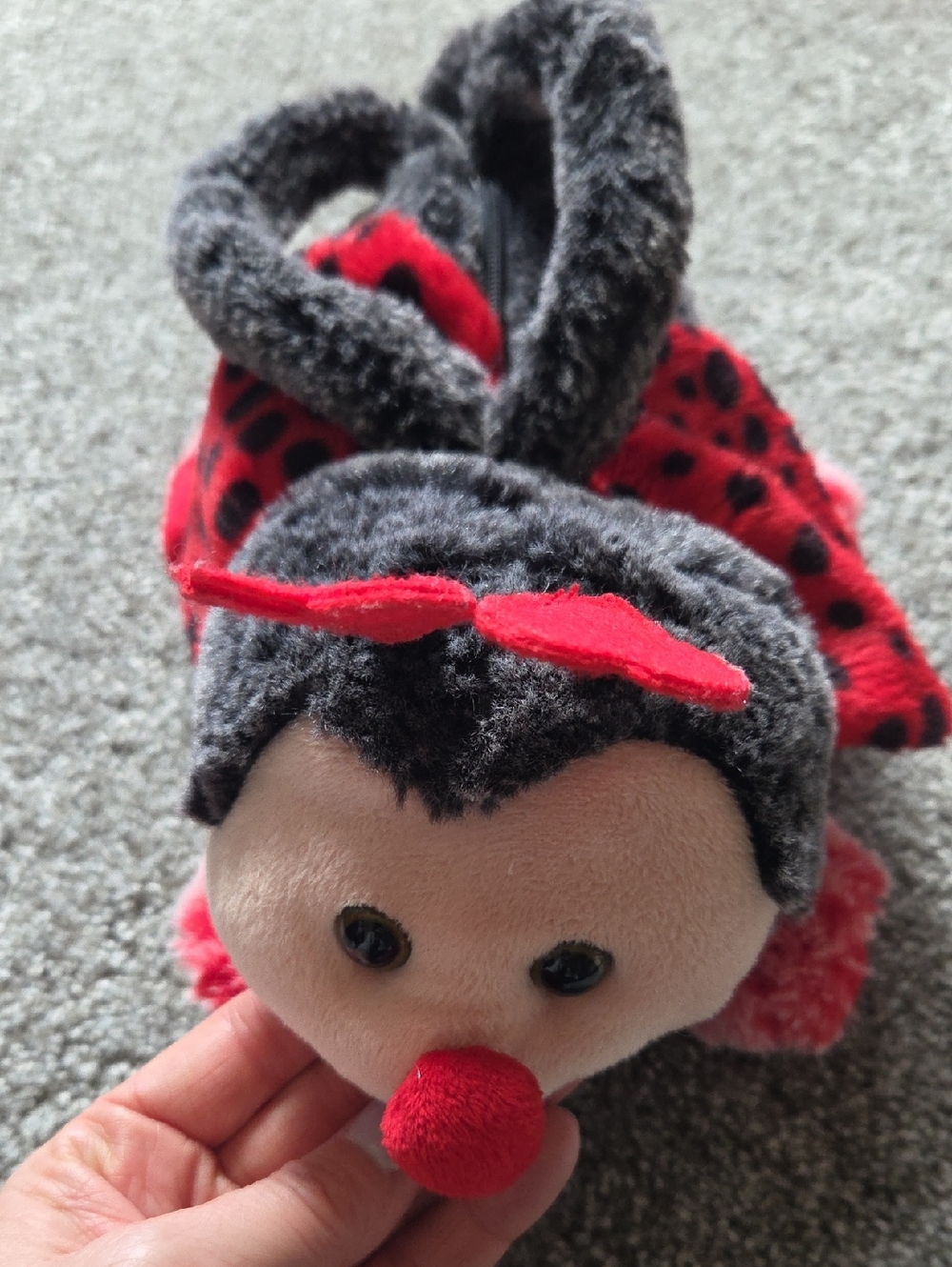 Plush Ladybug Purse